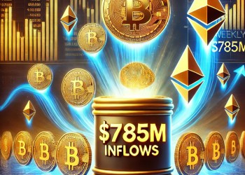 Weekly Crypto Fund Inflows Reach $785M, Led by Bitcoin and Ethereum