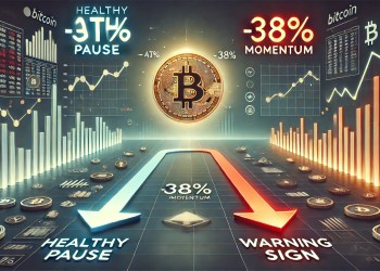 Bitcoin Price Momentum Drops 38% After ATH – Healthy Pause Or Warning Sign?