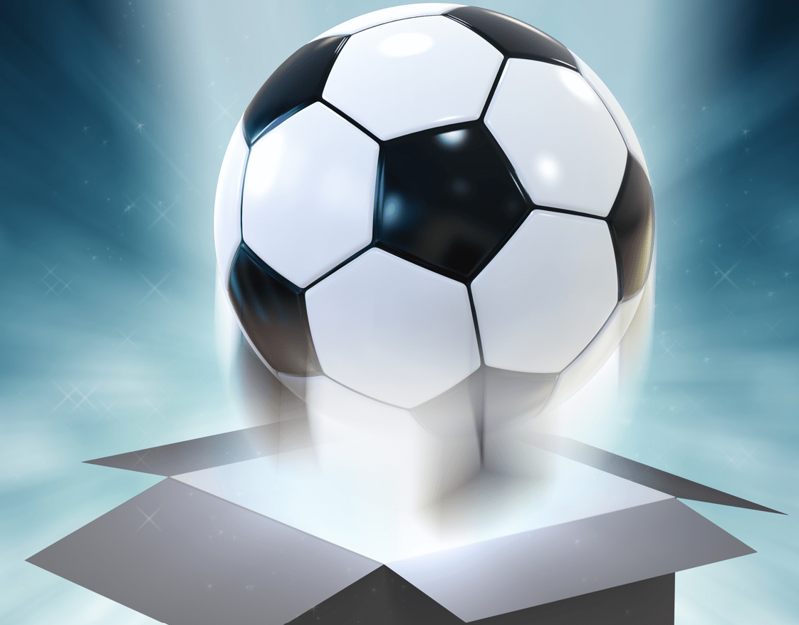 Das sind Fussball Mystery Boxen
