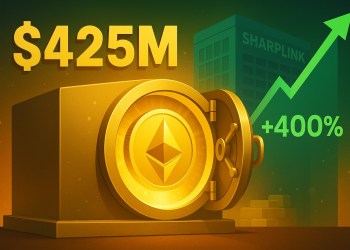 SharpLink Gaming ระดมทุน $425 ล้าน ประกาศใช้ ETH เป็น Treasury หลัก หุ้นพุ่ง 400%