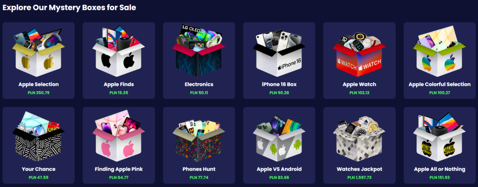 Mystery box Apple