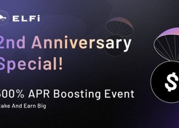 ELFi Protocol Marks 2-Year Milestone with $1.6B in Volume and Launches 500% APR Liquidity Event