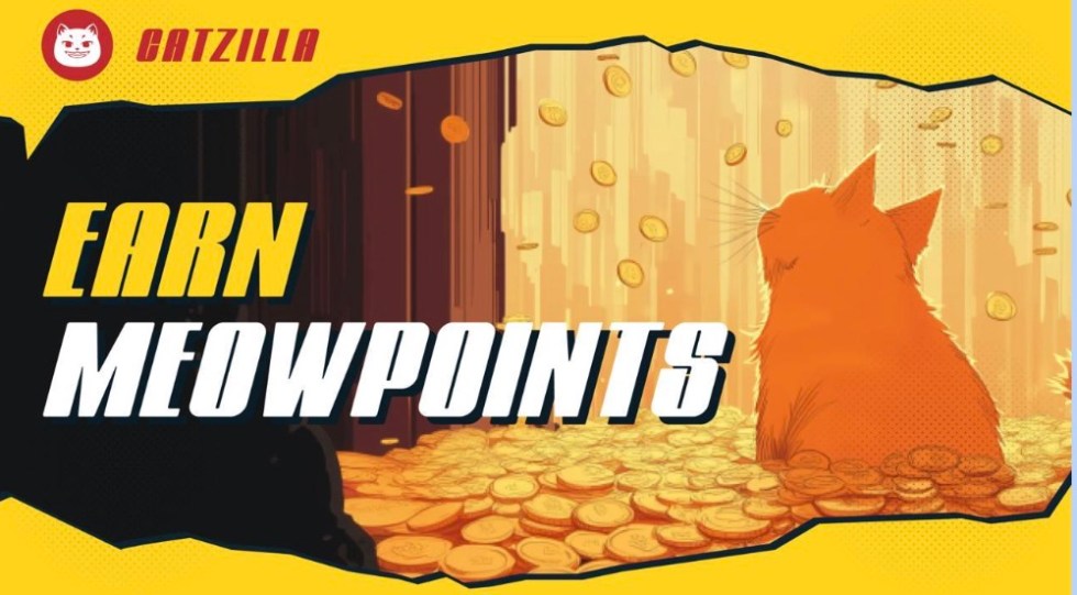 Catzilla Introduces Meow Points: Your Ticket to Bigger Airdrop Rewards