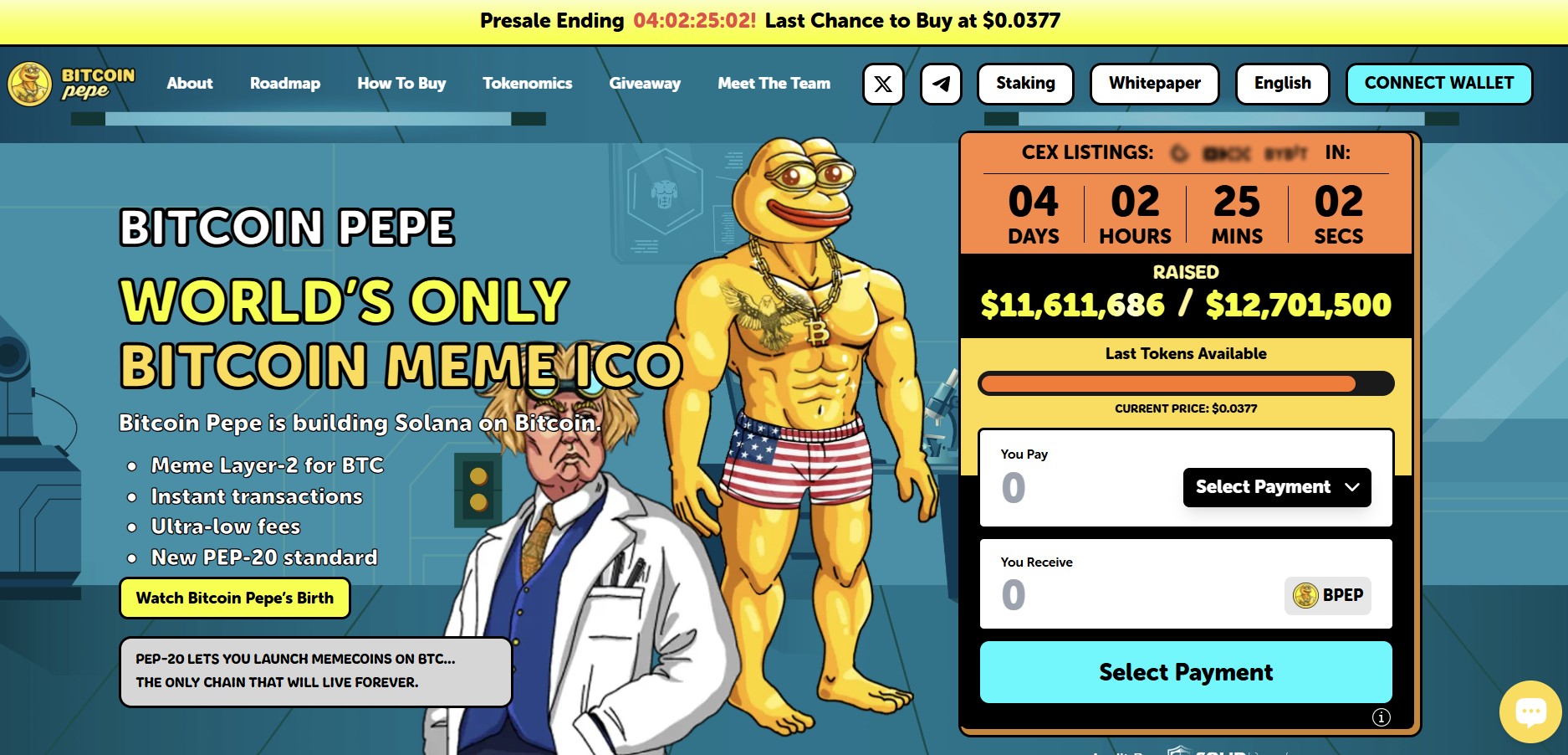 Bitcoin Pepe ($BPEP)