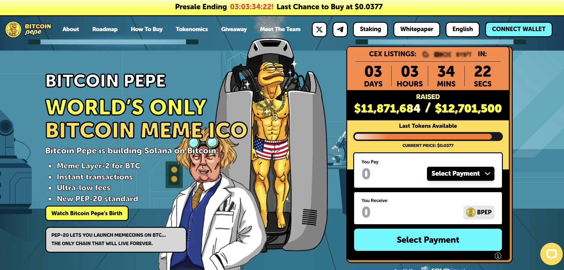 Bitcoin Pepe ($BPEP)