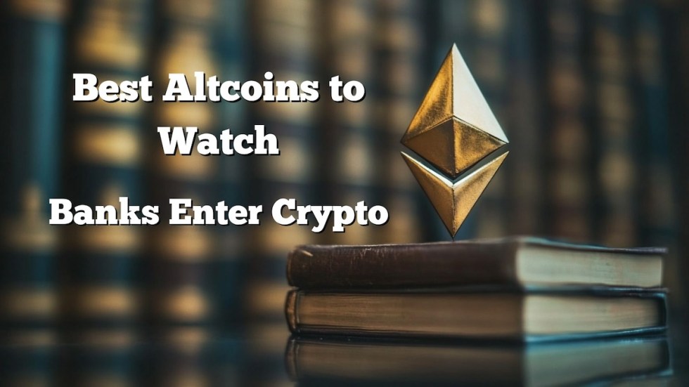 Best Altcoins to Watch as Banks Enter Crypto and DeFi Surges