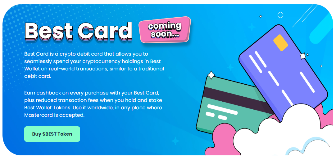 best-wallet-to-add-crypto-debit-card Best Wallet to launch Best Card