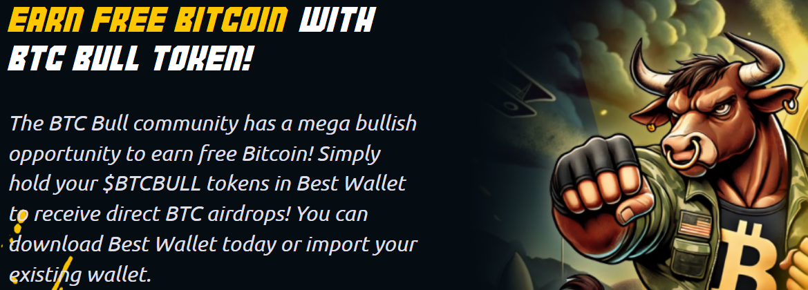 new-crypto-to-rally-alongside-trump-meme-dinner Buy BTC Bull Token on Best Wallet