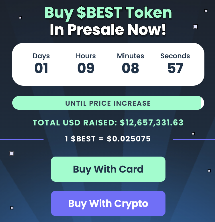 how to buy $BEST presale.