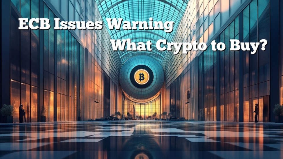 ECB Issues Warning: Is Bitcoin a Safe Haven? What Crypto to Buy Now?