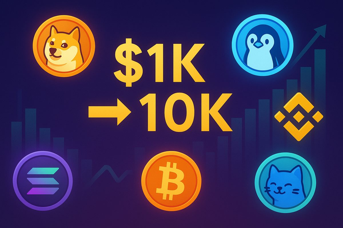 アルトコインシーズンに注目の仮想通貨6選──1,000ドルが1万ドルになる可能性も