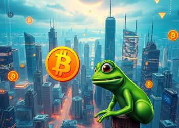 ภาพเหรียญคริปโต AI ที่กำลังเติบโต โดยมี MIND of Pepe เป็นส่วนหนึ่งของตลาดเหรียญคริปโตน่าลงทุน