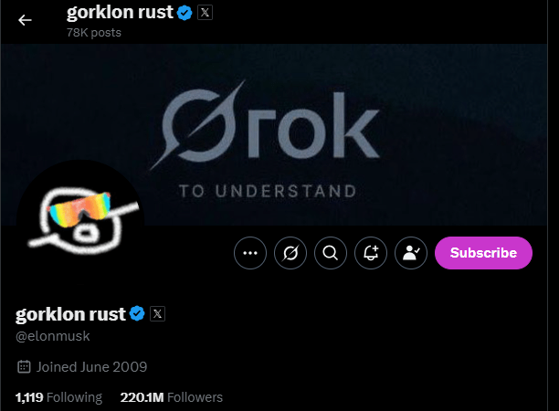 gorklon rust
