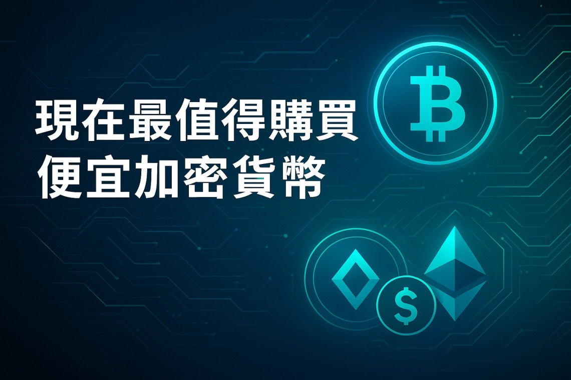 現在最值得購買的便宜加密貨幣　2025年值得投資1美元以下加密貨幣