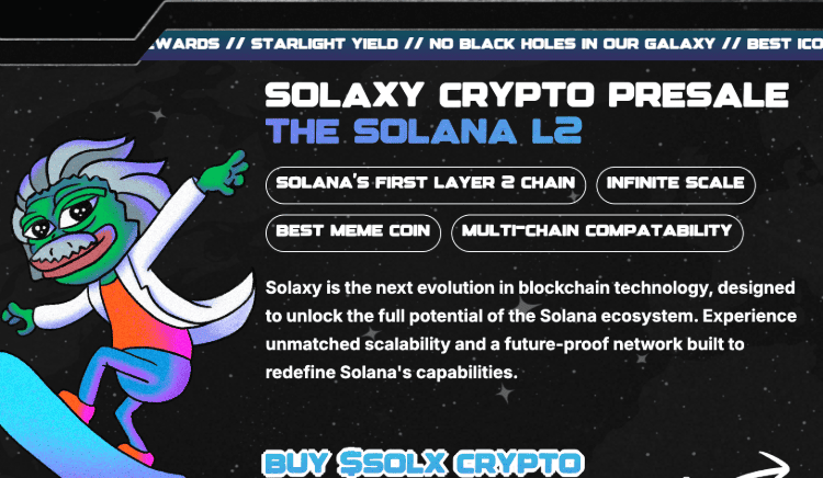 Solaxy (SOLX) – nauja kriptovaliuta su 8500 % potencialu