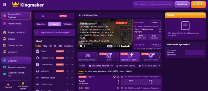 apuestas gratis e-Sports