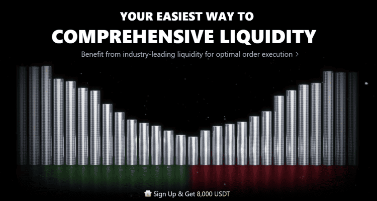 5. MEXC – greita, pažangi ir itin palanki prekybos sąlygomis keitykla