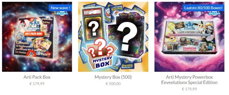 mystery box articollect
