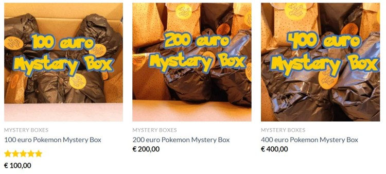 mystery box poke mystery box