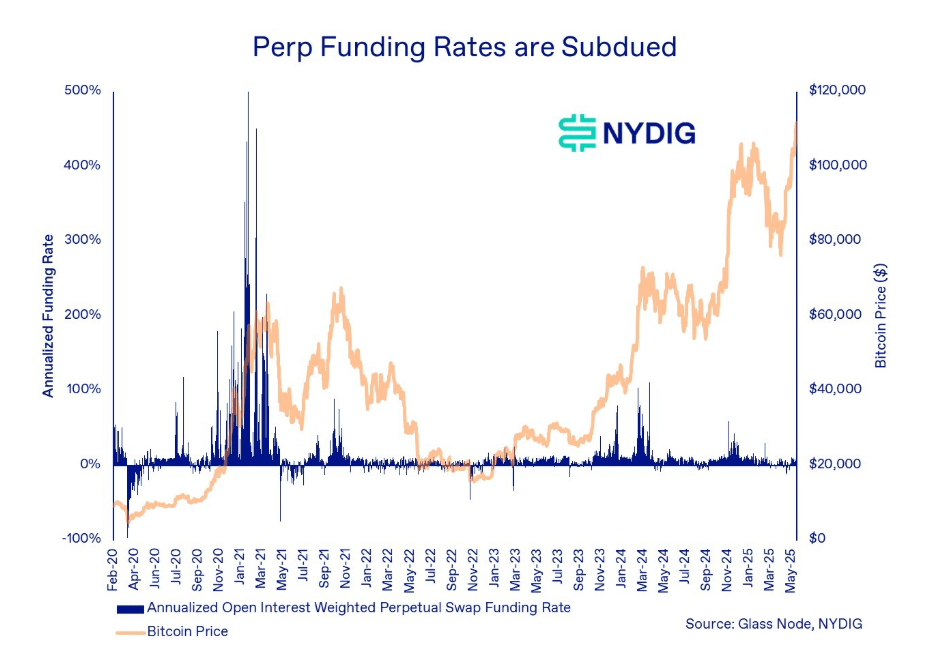 Bitcoin Perp Funding Rates