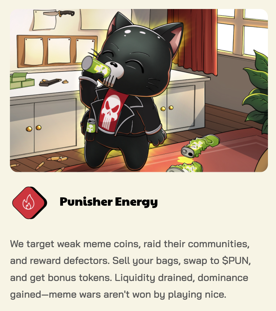 Punisher Energy - Punisher coin project.