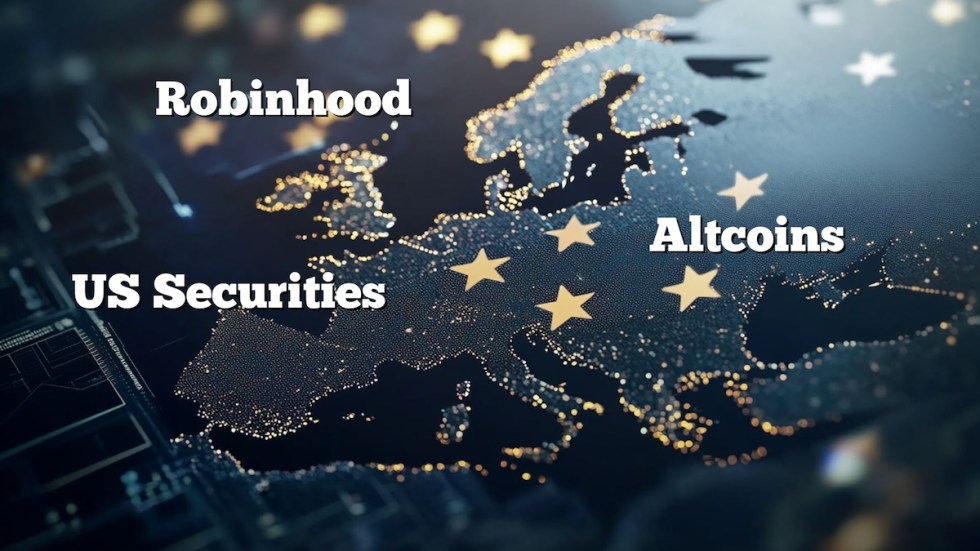 Robinhood Is Bringing US Securities On-Chain in Europe – Boost for Altcoins