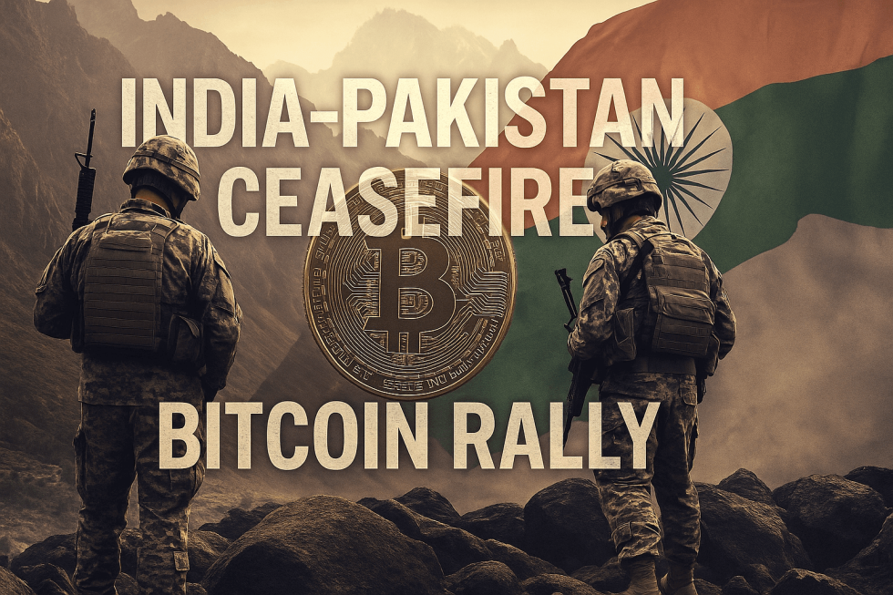 Trump Talks India-Pakistan Into Ceasefire, Causing Bitcoin and The Best Altcoins to Rally