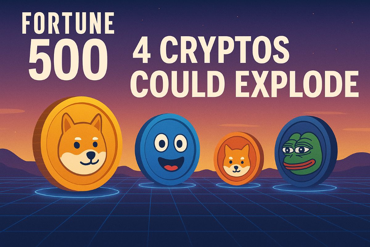 Coinbase Reports 67% Yearly Rise in F500 Blockchain Use – These 4 Cryptos Could Explode