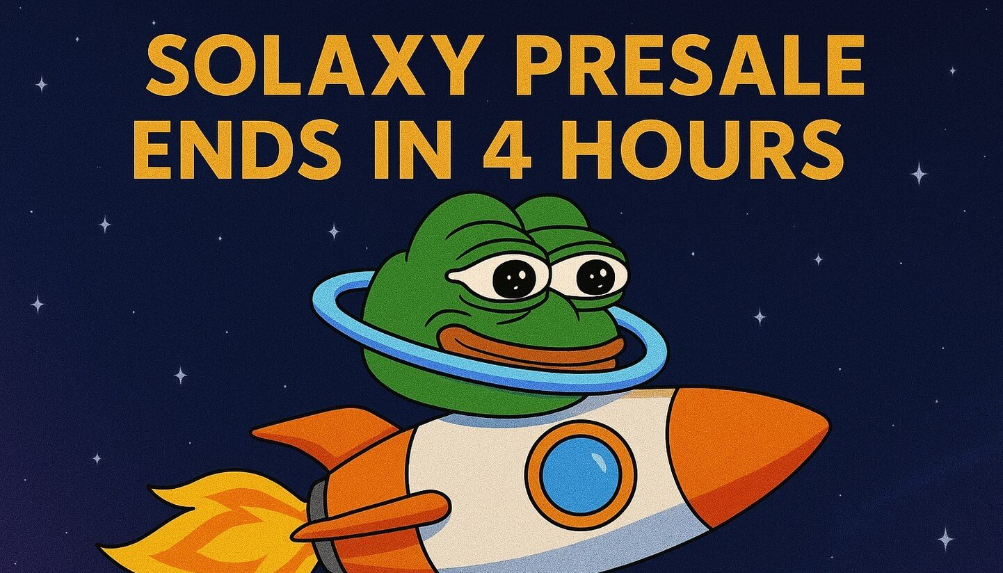 4 Hours Left as 2025's Best Presale Attracts Over $500K Solaxy Whale Purchases in the Weekend