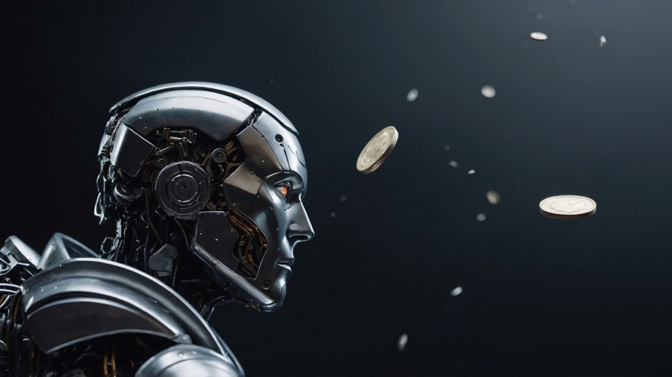 AI robot predpovedá budúce ceny kryptomien Ethereum, Cardano a XRP – futuristické zobrazenie finančných predikcií