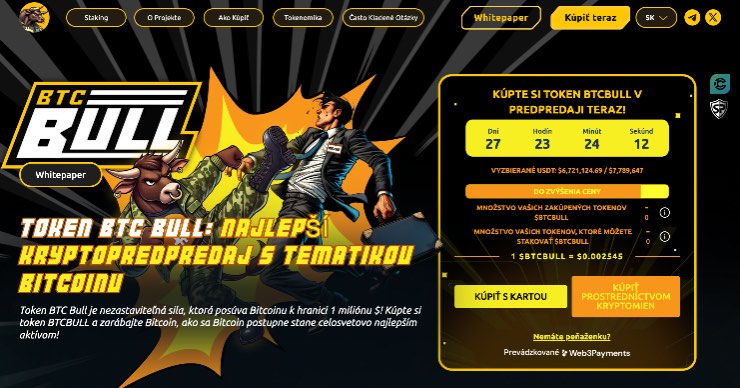 BTC Bull top kryptomeny na nákup