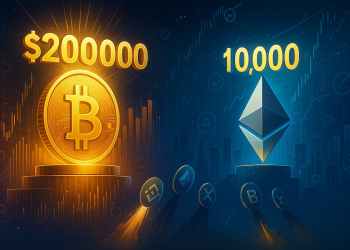 Bitcoin đạt $200,000 và Ethereum chạm $10,000