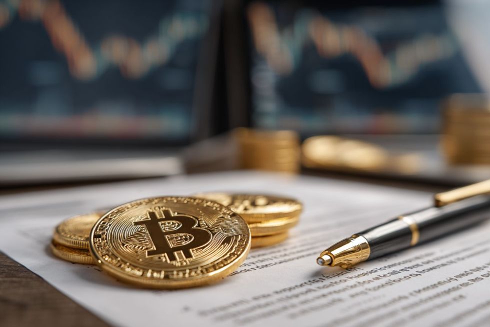 Bitcoin futures BTC kontrakty terminowe dokument wykres
