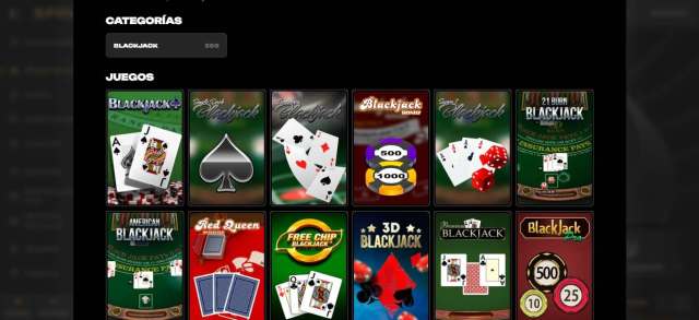 Blackjack spinsy
