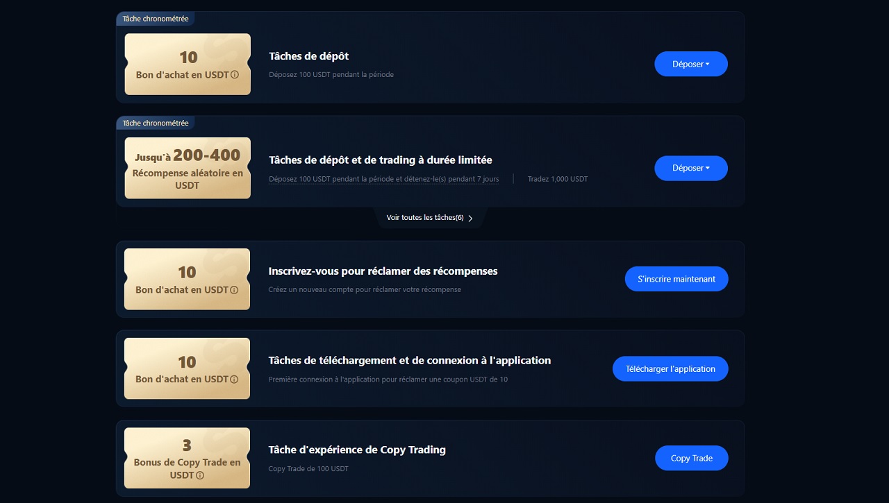 Top 9 des meilleurs codes bonus crypto 2025
