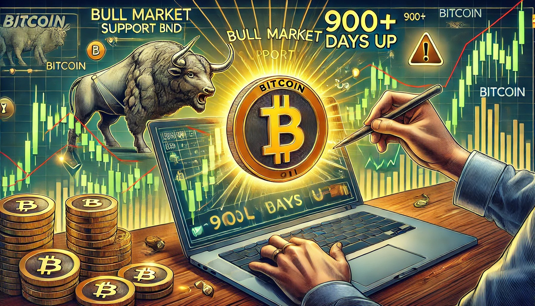 Bitcoin Holds Strong Above Bull Market Support Band – Analyst Warns Caution After 900+ Days Up
