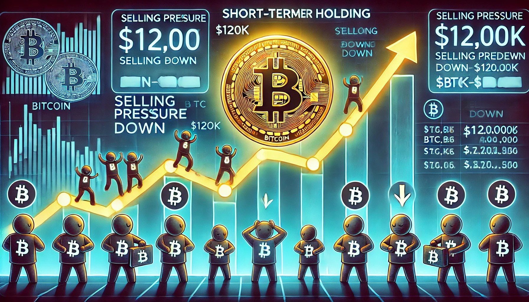 Bitcoin Short-Term Holders Stay Calm As It Climbs Toward $120K: Selling Pressure Drops