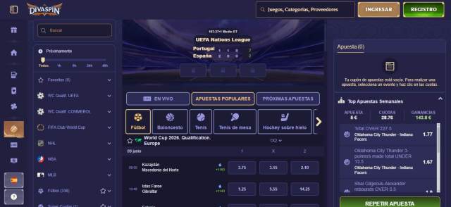 DivaSpin apuestas Ilia Topuria