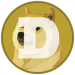 The DOGECOIN logo.