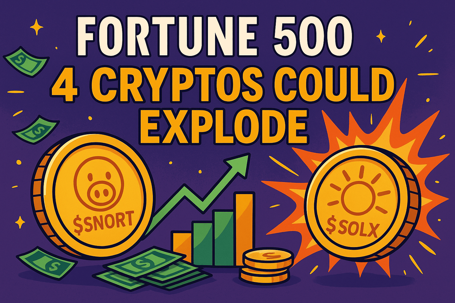 Fortune 500 4 Cryptos Could Explode-min