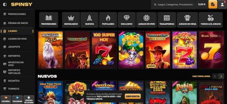 En Spinsy encontrarás los mejores juegos de Pragmatic Play