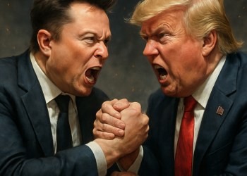 Musk un Trump sastrīdas, izraisot mēmu tirgus satricinājumu