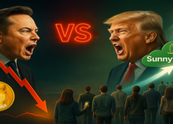 Dogecoin (DOGE) plummeted due to Musk and Trump’s quarrel, and investor SunnyMining sought stable returns