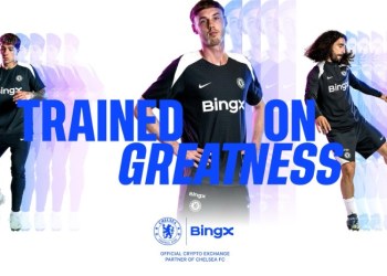 BingX and Chelsea FC Unveil 25/26 Training Kit with “Trained on Greatness” Campaign
