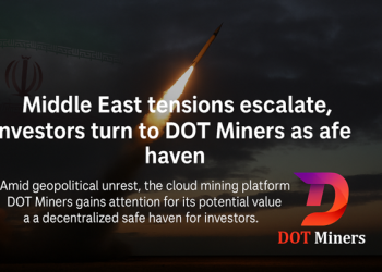 Amid the unrest in the Middle East, investors flocked to DOT Miners for a safe haven