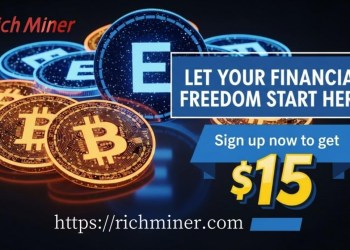 Using Bitcoin (BTC) to easily earn $44,555 through RichMiner cloud mining