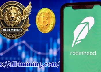 Make $25,600 a day with ALL4 Mining cloud mining contracts using Robinhood Wallet payments