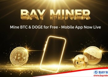 BAY Miner Launches Free Mobile App to Allow Everyone to Participate in Bitcoin and Dogecoin Mining