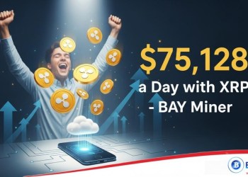 Benefits for Ripple (XRP) holders: Earn $75,128 per day with top cloud mining service provider BAY Miner