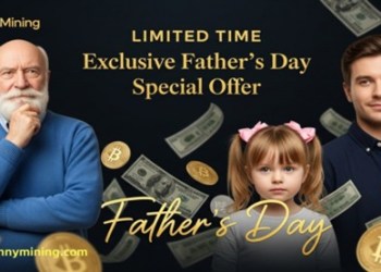 Sunny Mining launches Father’s Day limited-time exclusive benefit contract, setting off a new wave of global crypto finance